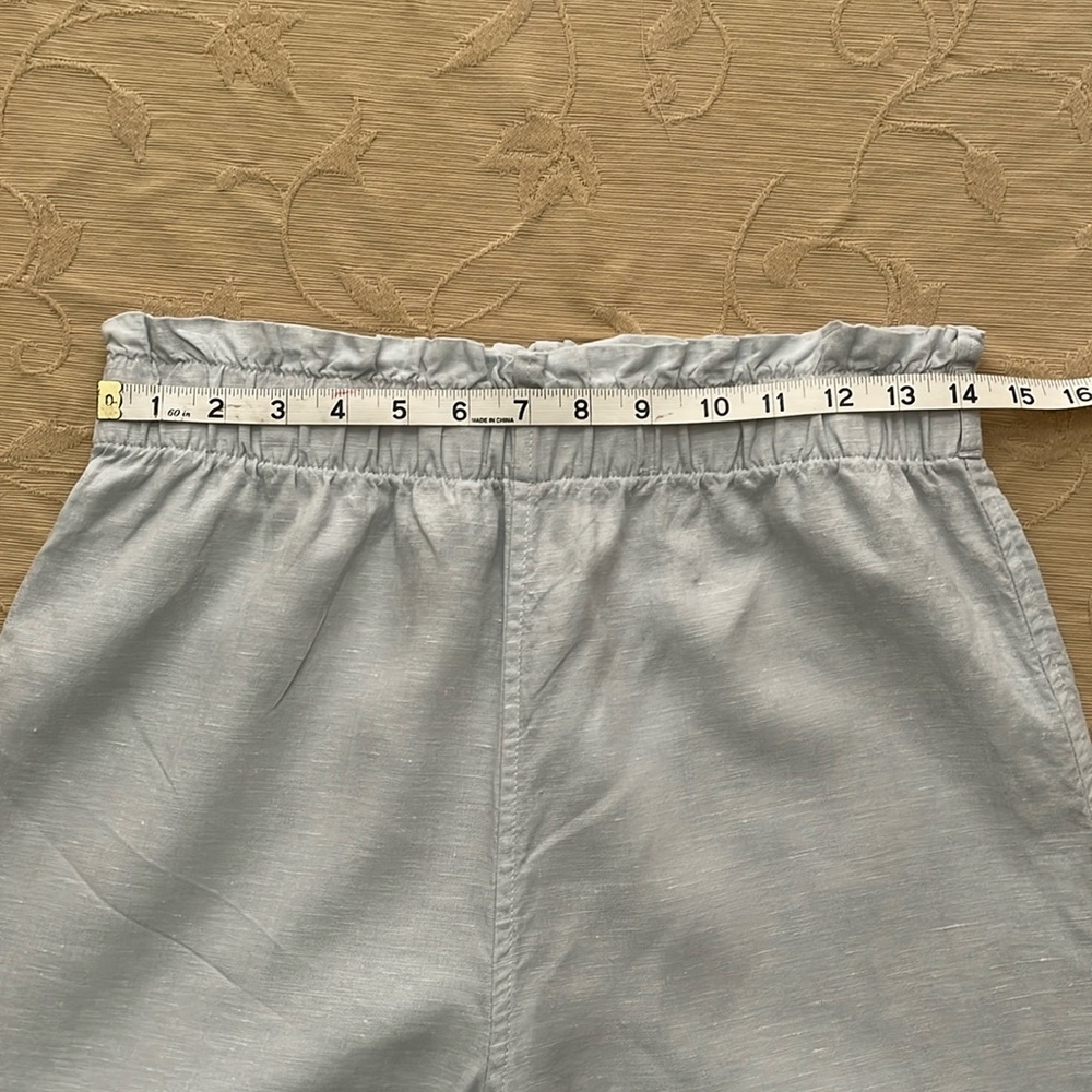 Saks 5th Ave - Linen Pants in Pale Blue - Small - Picture 7 of 7
